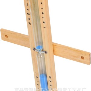 Wooden Rotating Hourglass <b>Timer</b> 15 Min Sauna Wall Mounted <b>Timer</b> - Product Image 3