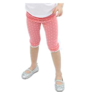 Vente en gros en ligne : Pantalon court décontracté à pois pour enfants et bébés filles, collection été, fabriqué en Chine - Product Image 1