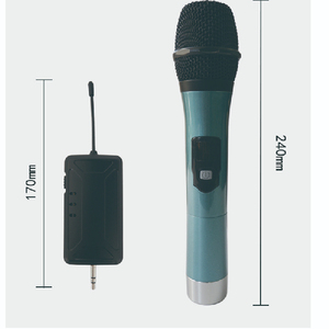 <span class=keywords><strong>USB</strong></span> Máy tính để bàn micro máy hát cầm tay Carousel nhựa gumball Đồ chơi Ngân Hàng cardioid CE U-100 phổ UHF không dây - Product Image 1
