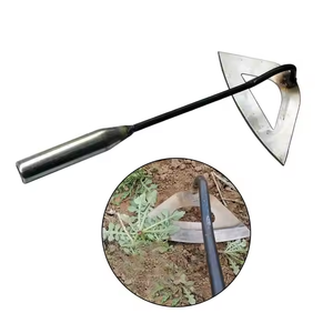 <span class=keywords><strong>Houe</strong></span> triangulaire industrielle pour l'entretien des plantes de jardin, le creusement agricole, la culture des légumes, le désherbage, et la désherbeuse <span class=keywords><strong>manuelle</strong></span> à étrier, personnalisable OEM - Product Image 3