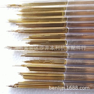 ท่อทองเหลืองซานตง ซีหยาง สำหรับอิเล็กโทรด ขนาด 0.3 0.4 0.5 0.6 มม. ความยาว 400 มม. สำหรับชิ้นส่วนเครื่องจักรกลไฟฟ้ากระแสตรง - Product Image 3
