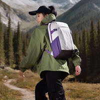 Sac à dos unisexe pour les déplacements, la randonnée et les voyages, style décontracté, sac à dos léger en nylon, sac à dos de 20 à 35 L pour hommes