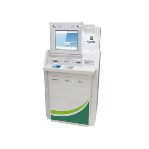 Kiosque de paiement libre-service à écran tactile pour <span class=keywords><strong>magasin</strong></span> de détail avec fente à pièces Accepteur de monnaie OEM ODM SDK Acier laminé à froid étanche - Product Image 6