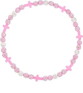 Collana colorata Discoball Baseball con perline Bling collana alla moda in argilla elastica croce <span class=keywords><strong>a</strong></span> <span class=keywords><strong>mio</strong></span> <span class=keywords><strong>figlio</strong></span> - Product Image 6