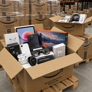 Expédition rapide : Palettes de retour de boîtes mystères Amazon, Moniteur portable pour ordinateur portable, Écouteurs, Moniteur d'activité physique, Routeur intelligent – Vente en gros - Product Image 2