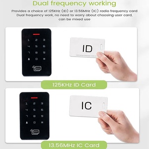 Waterproof Outdoor 12V / 24V Dual Frequency 125KHZ 13.56MHZ <strong>Standalone</strong> Touch Screen Keypad <strong>Door</strong> Lock <strong>Access</strong> <strong>Controller</strong> - Product Image 3