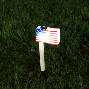 <b>Solar</b> Led Flag <b>Lights</b> Outdoor Waterproof Garden Lawn Decorative <b>Solar</b> Powered Stake <b>Light</b> - Product Image 3
