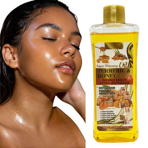 Huile Super Blanchissante Visage & Corps Vitamines Blanchissantes Hydratation Produits <span class=keywords><strong>de</strong></span> Beauté Agents Utilisation Toute l'Année Huile <span class=keywords><strong>de</strong></span> Curcuma Jour et <span class=keywords><strong>Nuit</strong></span> - Product Image 1