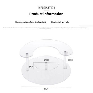 Présentoir en acrylique pour parfums, étagère à échantillons cosmétiques, plateau multi-niveaux personnalisable, support d'affichage pour rouges à lèvres et figurines - Product Image 5