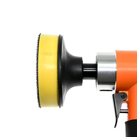 Ponceuse orbitale pneumatique de 2 pouces, orbite de 3 mm, polisseuse à vitesse variable, poignée ergonomique pour la finition des surfaces