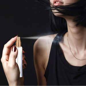 <b>30ml</b> 50ml 100ml Empty Clear Glass Screw Cap <b>Perfume</b> <b>Bottle</b> Cylinder Transparent Spray Screen Printing Custom Logo OEM Available - Product Image 3