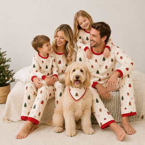 Conjunto de Pijamas Navideños Personalizados para la Familia, Ropa de Dormir Festiva a Juego para <span class=keywords><strong>Papá</strong></span>, Mamá, Niños y Bebés - Product Image 1