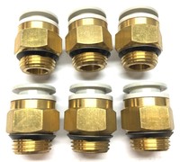 Fitting Lurus Push-to-connect 12mm X 5/8" Mnpt [12 buah] Baru, Asli, Tersedia, dengan Garansi Satu Tahun.