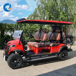 Voiture de golf électrique tout-terrain 4 places avec moteur AC 5 kW, véhicules utilitaires au lithium, buggy pour utilisation en club, boîte de chargement incluse - Product Image 6