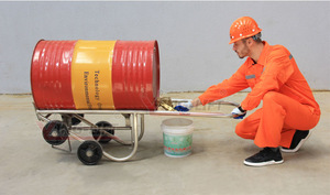 डीएफ20a स्टेनलेस स्टील 201 मल्टीफंक्शनल ऑयल बैरल पेट्रोल और ट्रक प्रीमियम के लिए हाथ की कार्ट्स और ट्राली प्रीमियम के लिए - Product Image 6