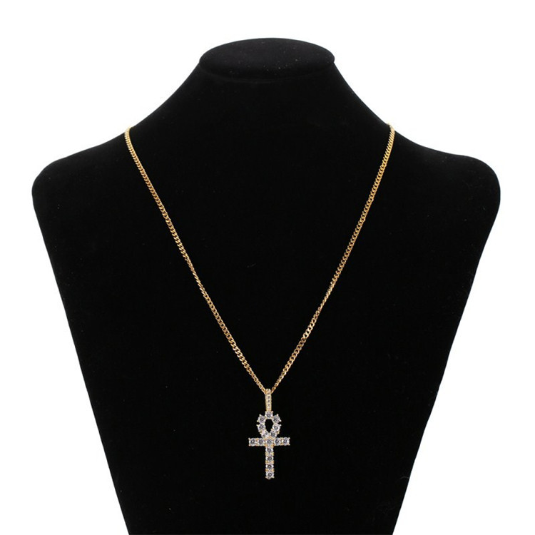 Trendz Offre Spéciale Micro Zircon Argent Doré Croix Collier Pour Enfants Pour Les Garçons