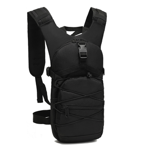 DFB01 Sacs à dos imperméables noirs pour sports de plein air, voyage, camping, randonnée, équitation, sans poche à eau intégrée - Product Image 1