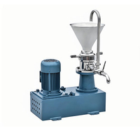 RVS PLC-gestuurde elektromotor met hoge capaciteit, split-vegetabels colloïdmolen en verplaatsbare fruitpuree-molen