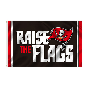 5X3ft Usine de gros produire des bannières Drapeaux TAMPA <span class=keywords><strong>BAY</strong></span> BUCCANEERS pour l'équipe NFL - Product Image 2