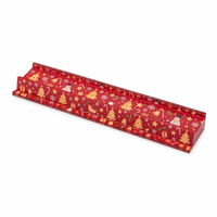 Ensemble de 4 supports et poussoirs de Mahjong de Noël, porte-pièces en acrylique 2-en-1, 20 pouces, épaisseur 5 mm, accessoires de Mahjong pour les fêtes de Noël