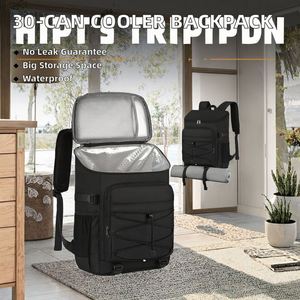 Factory Lightweight Tactical <b>Cooler</b> <b>Backpack</b> Insulated Leak-Proof Soft Bag with 30-Can Large Capacity for Picnics - Product Image 2