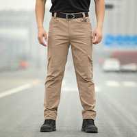 Pantalon tactique personnalisé Commandant K2 pour hommes, printemps/automne, imperméable, résistant à l'abrasion, multi-poches, style militaire
