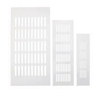 Grille de ventilation carrée moderne en alliage d'aluminium, durable, pour extérieur, entrepôt, sous-sol, armoire, couvercle d'aération, vente en gros, sur mesure