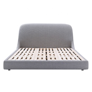 Großhandel Modernes Nordisches Design Weiches Bett King <span class=keywords><strong>Queen</strong></span> <span class=keywords><strong>Size</strong></span> Holzrahmen Stoffbezug Stauraum Ausziehbares Schlafzimmer-Set - Product Image 6