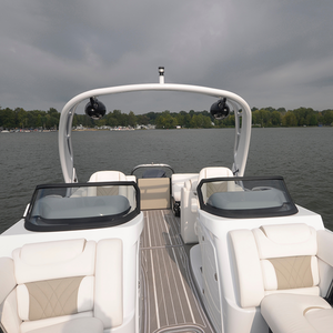 2024 nouvel artisanat de bateau de ponton de fête de luxe avec système de subwoofer Tube de ponton Triple pour la dérive en vente - Product Image 4