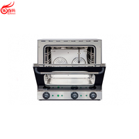 Four à pizza électrique à convection commercial, 4 plateaux, équipement de cuisson de qualité restaurant avec fonction de cuisson à la vapeur manuelle YSD-4A