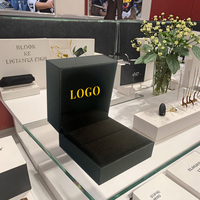 Boîte cadeau coulissante de luxe en carton rigide écologique avec logo personnalisé, finition mate, matériaux recyclés, éponge