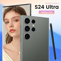 S23 Ultra Original, Pantalla Completa de 7.3 Pulgadas, Deca Core, 16GB+1TB, Android 13, 5G LTE, Teléfono Inteligente Desbloqueado, Cámara Trasera de 108MP, Nuevo