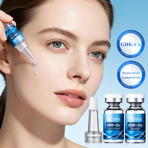 Suero de Péptidos GHK-Cu en Vial con Células Madre OEM, Antienvejecimiento, Reduce Poros, Hidratante y Reparador <span class=keywords><strong>para</strong></span> el <span class=keywords><strong>Rostro</strong></span> - Product Image 2