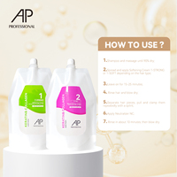 Produit de lissage des cheveux à la kératine en marque privée AP, vente en gros, crème de lissage permanente nano professionnelle pour cheveux