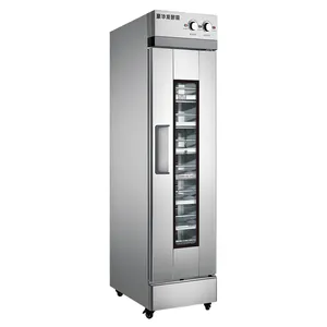 Máquina de prueba de masa de pan comercial, fermentación de panadería, gabinete de calefacción de masa de pan