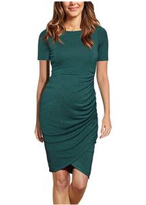 Omens ateraternity RESS odycon uuched Hort leleeve Mermaid regnancy resses - Product Image 5