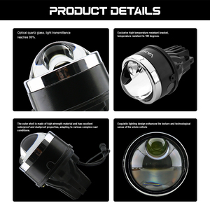 Faro Fendinebbia Laser VAHID F18 3.0 / Lente Proiettore LED Alta Luminosità 8300 LM Abbagliante 6000K 12V/24V Nuovo Impermeabile IP67 - Product Image 5