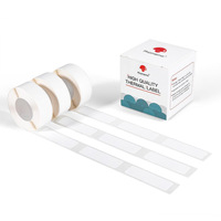 Papier autocollant Phomemo 12x40mm, étiquettes carrées blanches, étiquettes thermiques pour l'imprimante d'étiquettes D30 Mini, pour les étiquettes de nom/organisation
