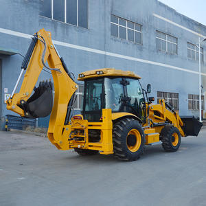 Escavatore terne Ce approvato quattro ruote Skid sterzo piccolo di medie dimensioni terne per la vendita cina - Product Image 3