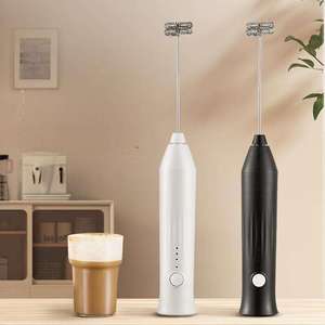 Mousseur à lait électrique sans fil automatique portatif 150W pour usage domestique et café – Fabriqué en Chine - Product Image 1
