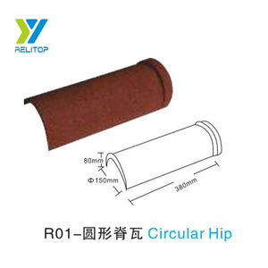 Строительный материал, металлическая крыша с каменным покрытием, аксессуары, угловой наконечник - Product Image 3