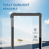 Tablette industrielle OLED 2,8K 12,6 12,3 pouces 450 nits lisible en plein soleil Win 11 Intel N5100 IP67 étanche robuste