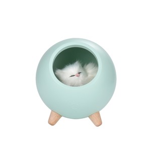 귀여운 애완 동물 집 분위기 램프 Usb 충전 귀여운 만화 미니 <span class=keywords><strong>Led</strong></span> 야간 조명 핫 세일 - Product Image 1