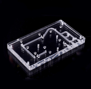 Service d'usinage CNC PMMA/Acrylique/Plexiglas pour la production de prototypes sur mesure, fraisage et tournage de précision de pièces en plastique - Product Image 1
