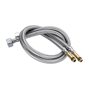 Tuyau <span class=keywords><strong>d</strong></span>'<span class=keywords><strong>arrivée</strong></span> <span class=keywords><strong>d</strong></span>'<span class=keywords><strong>eau</strong></span> en acier inoxydable 304 tressé, durable, flexible, installation facile, <span class=keywords><strong>robinet</strong></span> de salle de bain moderne, extrémité pointue allongée - Product Image 5