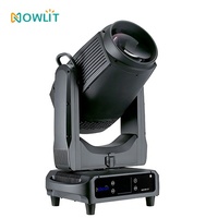 Projecteur LED mobile à faisceau IP66 600W avec émission blanche pour utilisation en extérieur dans les parcs à thème, éclairage de scène haute puissance, contrôle DMX512
