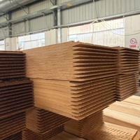 Panneaux acoustiques en bois de cèdre rouge et dalles de plafond en bois pour les solutions d'insonorisation d'intérieur de bureau