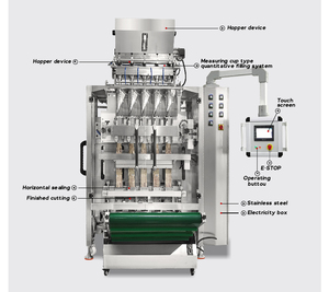 2g 5g Sugar Stick <b>Packaging</b> <b>Machine</b> 5 Grams White Sugar Automatic Packing <b>Machine</b> - Product Image 3