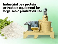 Broyeur fin de qualité alimentaire avec classificateur interne, moulin classificateur industriel à air pour l'isolation de protéines de pois et de soja