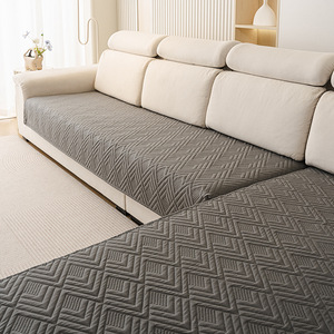 <b>Sofa</b> Cover <b>Large</b> Size Waterproof Modern Solid Color Non-Slip <b>Sofa</b> <b>Cushion</b> All Season Use - Product Image 2
